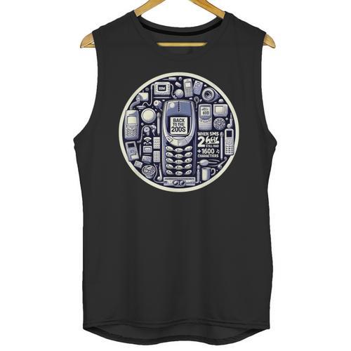 Back To The 2000s Tech Nostalgia Unisex Tank Top - Figerry
