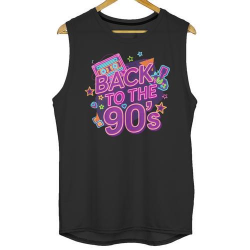 Back To The 90s Retro Nostalgia Unisex Tank Top - Figerry
