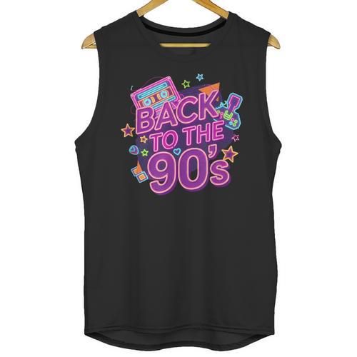 Back To The 90s Retro Nostalgia Unisex Tank Top - Figerry