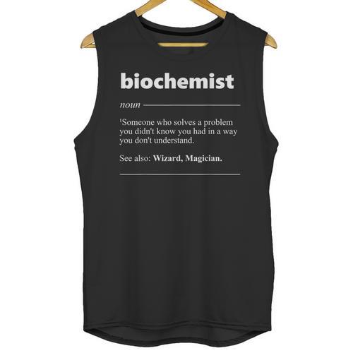 Biochemist Definition Biochemistry Graduation Nerd Unisex Tank Top - Best Gift Smart