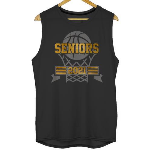 Boys Basketball Senior Class Of 2021 Teenage Graduation Unisex Tank Top - Best Gift Smart