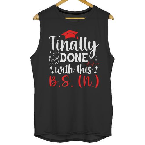 BSN Bachelor Of Science In Nursing Graduation Unisex Tank Top - Best Gift Smart