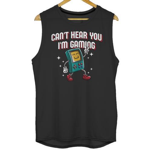 Cant Hear You Im Gaming Introvert Gamer Antisocial Unisex Tank Top - Raresse
