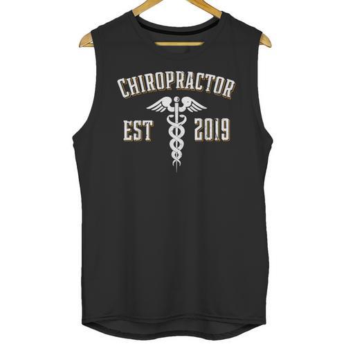 Chiropractor Est 2019 Graduate Chiro Graduation Art Print Unisex Tank Top - Best Gift Smart