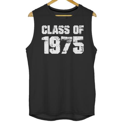 Class Of 1975 Highschool College Graduation Reunion T- Unisex Tank Top - Best Gift Smart