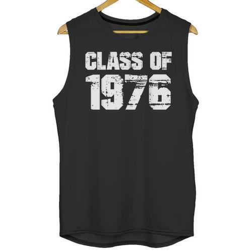 Class Of 1976 High School College Graduation Reunion T-Shirt Unisex Tank Top - Best Gift Smart