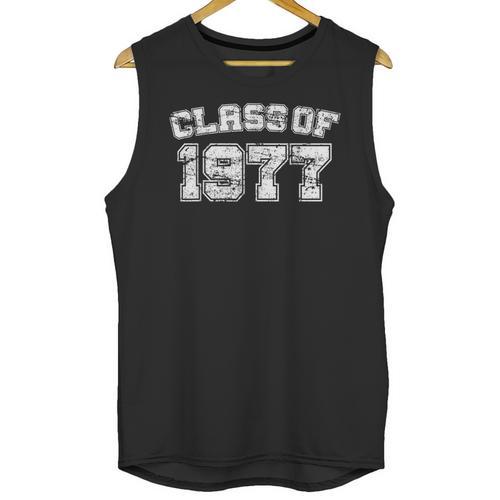 Class Of 1977 77 School Tee Shirt Graduation Class Party Unisex Tank Top - Best Gift Smart