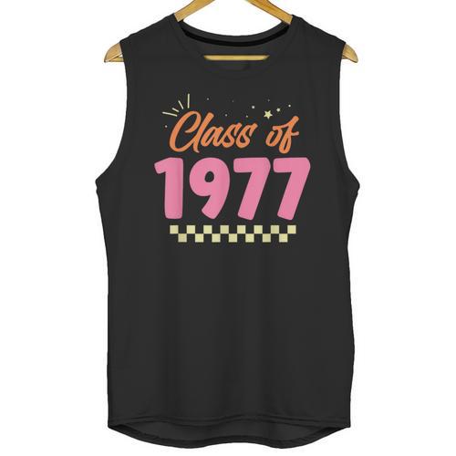 Class Of 1977 School Graduation Meetup Reunion Unisex Tank Top - Best Gift Smart