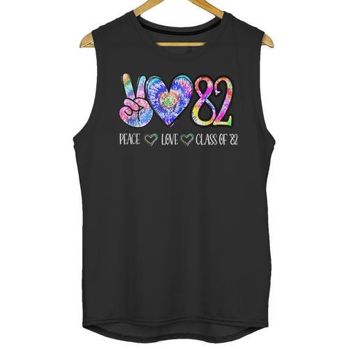 Class Of 1982 Shirt Tie Dye Senior Graduation Class Reunion Unisex Tank Top - Best Gift Smart