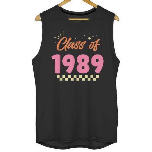 Class Of 1989 School Graduation Meetup Reunion Unisex Tank Top - Best Gift Smart