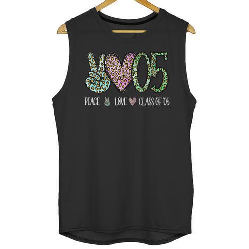 Class Of 2005 Shirt Leopard Senior Graduation Class Reunion Unisex Tank Top - Best Gift Smart
