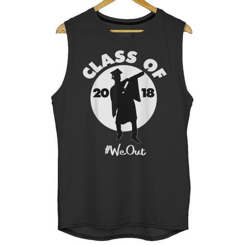 Class Of 2018 Dabbing Graduations Shirt-High School Grad Tee Unisex Tank Top - Best Gift Smart