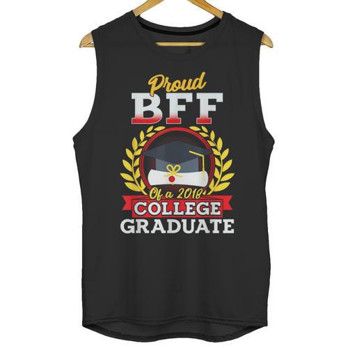 Class Of 2018 Graduation Tshirt For BFF Of Graduate Unisex Tank Top - Best Gift Smart