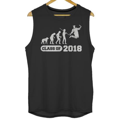 Class Of 2018 Graduation Evolution Unisex Tank Top - Best Gift Smart