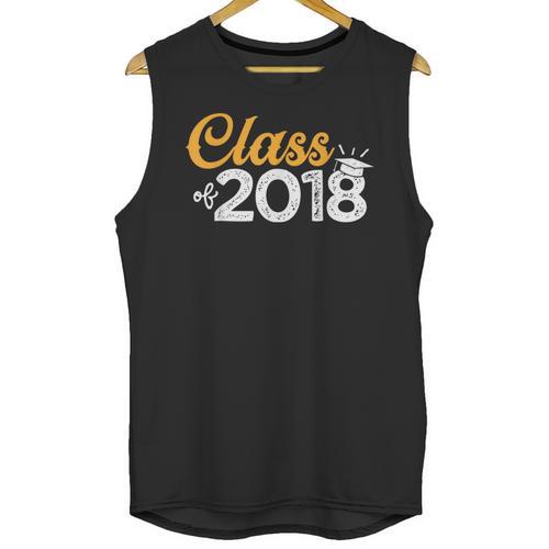 Class Of 2018 Graduation T Shirt Senior Boys Girls Men Women Unisex Tank Top - Best Gift Smart