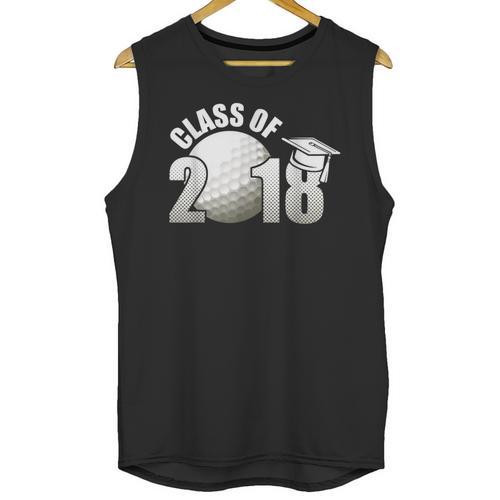 Class Of 2018 Shirts Graduation Senior Golf Unisex Tank Top - Best Gift Smart