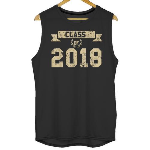 Class Of 2018 T-Shirt For 2018 Graduation Seniors Unisex Tank Top - Best Gift Smart