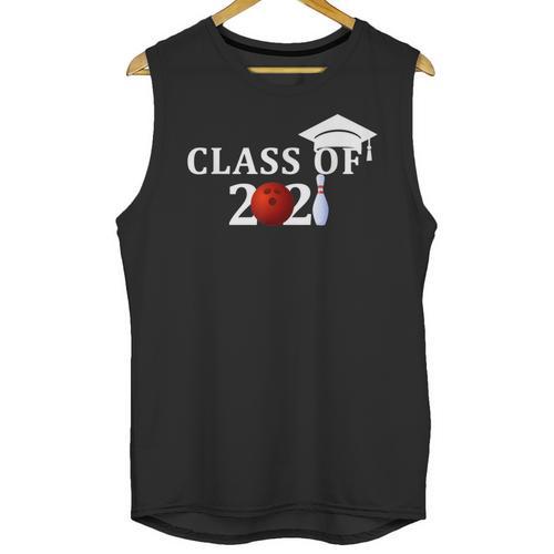 Class Of 2021 Graduation For Him Her Bowling Unisex Tank Top - Best Gift Smart