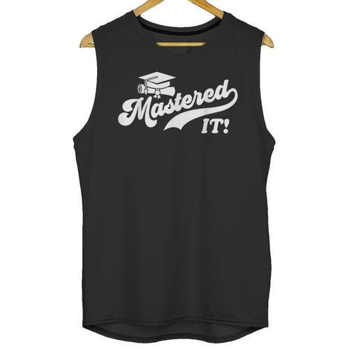 Class Of 2022 Mastered It College Masters Degree Graduation Unisex Tank Top - Best Gift Smart