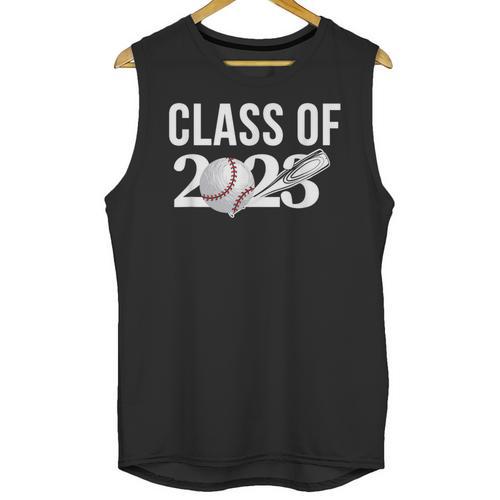 Class 2023 Graduation Senior Baseball Player Unisex Tank Top - Best Gift Smart