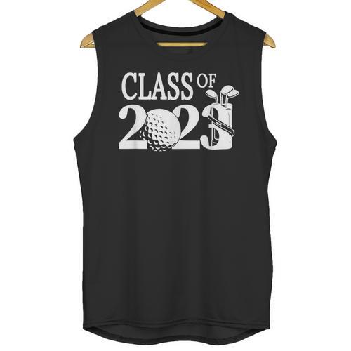 Class Of 2023 Graduation Senior Golfer Golf Player Unisex Tank Top - Best Gift Smart
