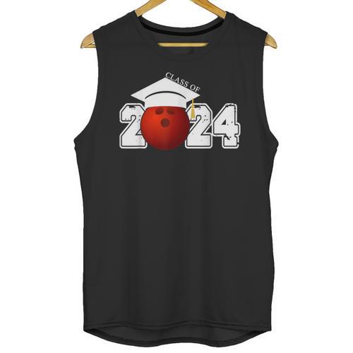 Class Of 2024 Graduation For Him Her Bowling Sports Unisex Tank Top - Best Gift Smart