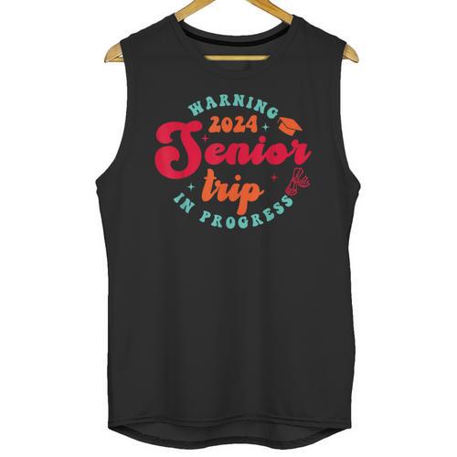 Class Of 2024 Senior Trip In Progress Graduation Trip Unisex Tank Top - Best Gift Smart