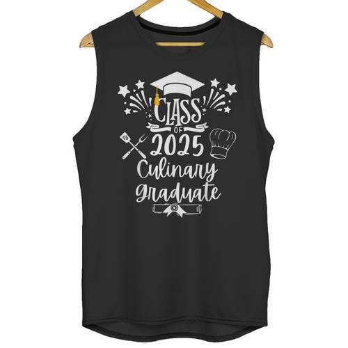 Class Of 2025 Culinary Graduate Culinary Chef Graduation Unisex Tank Top - Best Gift Smart