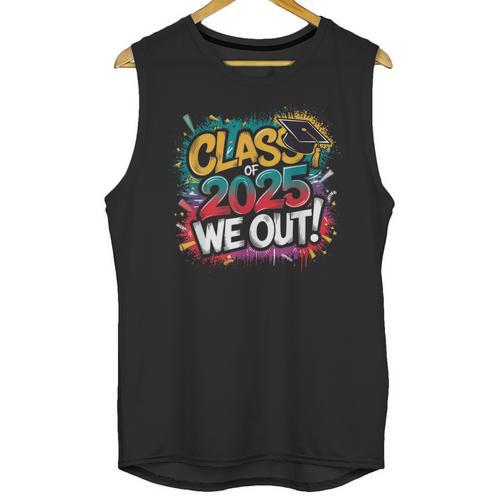 Class Of 2025 We Out Graffiti Graduation 2025 Unisex Tank Top - Best Gift Smart