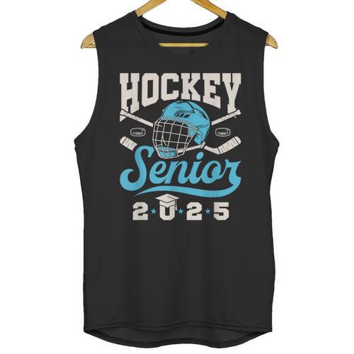 Class Of 2025 Hockey Senior Graduation Graduate Grad Unisex Tank Top - Best Gift Smart