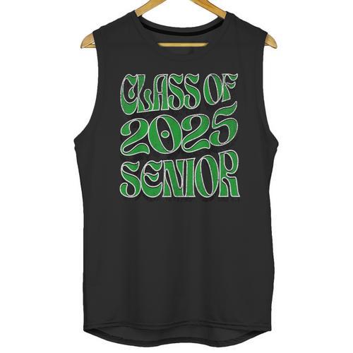 Class Of 2025 Senior Green Student Graduation Unisex Tank Top - Best Gift Smart