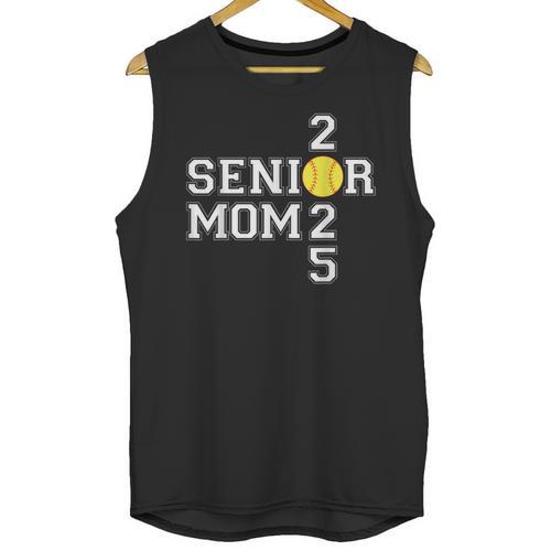 Class Of 2025 Softball Mom Senior Graduation Graduate Women Unisex Tank Top - Best Gift Smart
