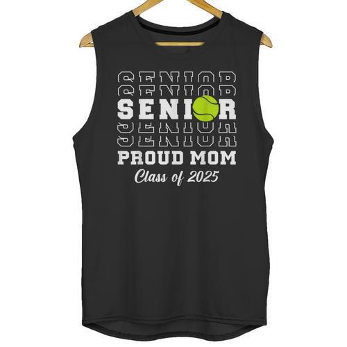 Class Of 2025 Tennis Mom Senior Graduation Graduate Unisex Tank Top - Best Gift Smart