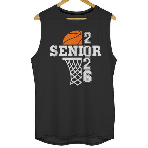Class Of 2026 Basketball Senior 26 Player Team Graduation Unisex Tank Top - Best Gift Smart