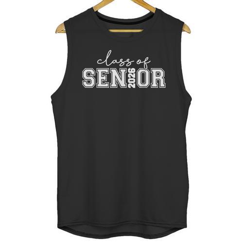 Class Of 2026 Senior 26 Graduation Last First Day Of School Unisex Tank Top - Best Gift Smart