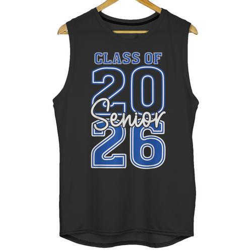 Class Of 2026 Senior Retro Graduation 2026 First Day Vintage Unisex Tank Top - Best Gift Smart