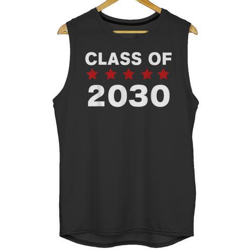Class Of 2030 Shirt New Kindergarten Student Graduation Unisex Tank Top - Best Gift Smart