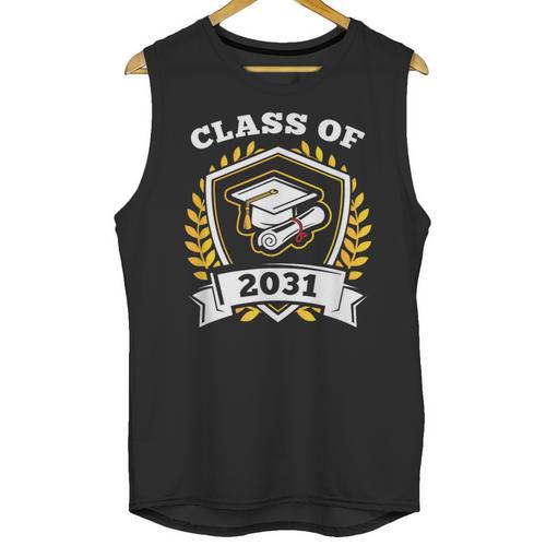 Class Of 2031 Class Of 2031 Graduation T-Shirt Unisex Tank Top - Best Gift Smart