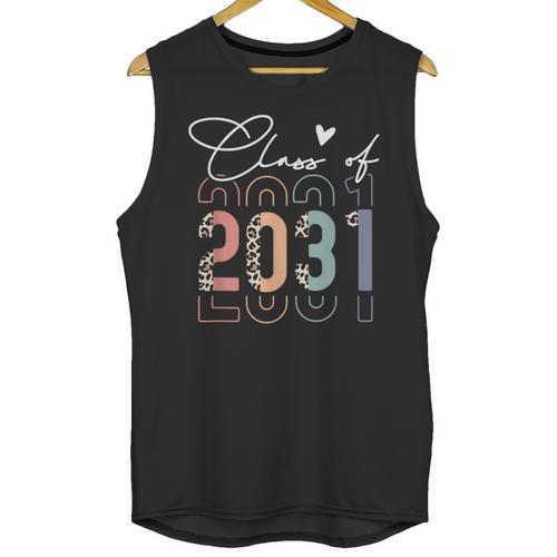 Class Of 2031 School College Retro Graduation Vintage Grad Unisex Tank Top - Best Gift Smart