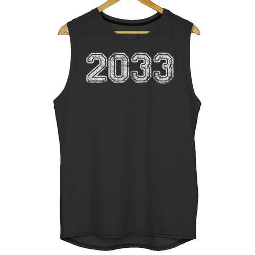 Class Of 2033 Shirt Graduation Him Her Senior 2033 Unisex Tank Top - Best Gift Smart