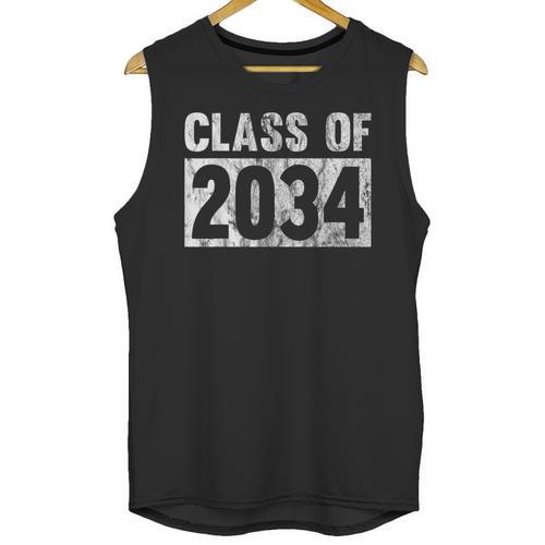 Class Of 2034 Preschool Graduation Pre-K Kindergarten Kids Unisex Tank Top - Best Gift Smart