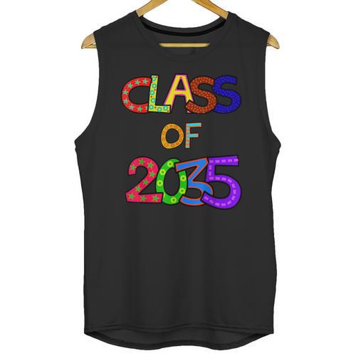 Class Of 2035 Grow With Me Kindergarten Graduation Unisex Tank Top - Best Gift Smart
