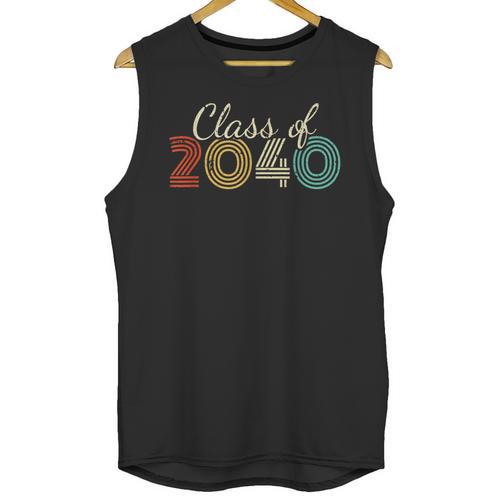 Class Of 2040 Senior Graduate 2040 Graduation Unisex Tank Top - Best Gift Smart