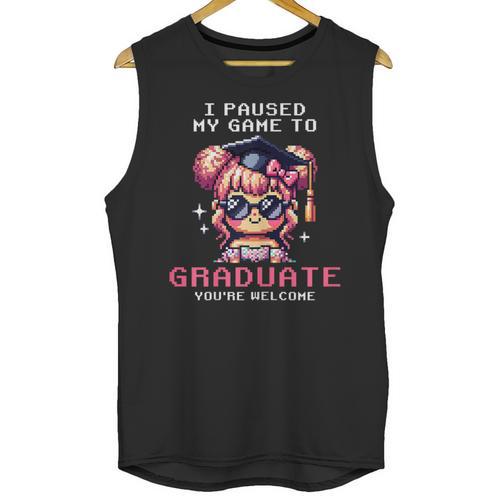 Classic I'm From The 1900s Retro Games Graduating Girl Unisex Tank Top - Figerry