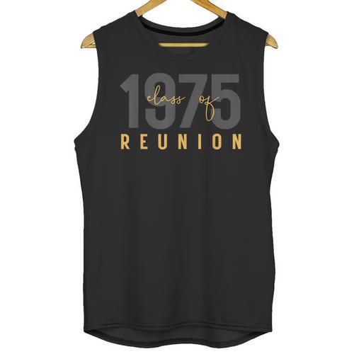 Classic Retro Vintage Class Of 1975 Reunion 50th Graduation Unisex Tank Top - Best Gift Smart