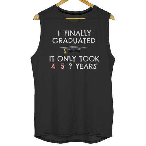 College Graduation Class Of 2021 Finally Graduated Unisex Tank Top - Best Gift Smart