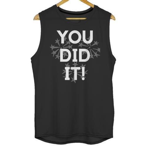 Congrats Tees You Did It Congratulations Graduation Win Promotion Unisex Tank Top - Best Gift Smart