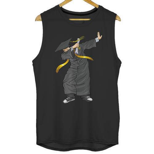 Cool Graduation Dab Dabbing Senior 2019 Grad Unisex Tank Top - Best Gift Smart