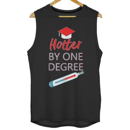 Cool Hotter By One Degree Graduation Teesadf Unisex Tank Top - Best Gift Smart