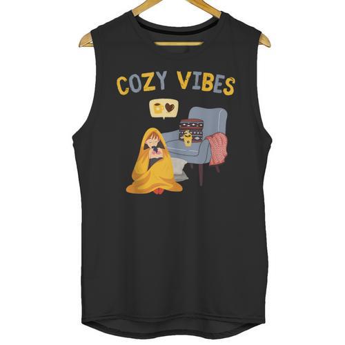 Cozy Vibes Atmospheric Introvert Unisex Tank Top - Raresse